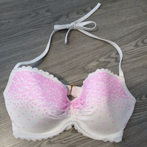 Victoria Secret Scalloped Halter Bikini Top